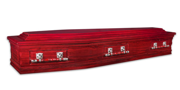 Colour Rosewood. Avondale Rosewood casket