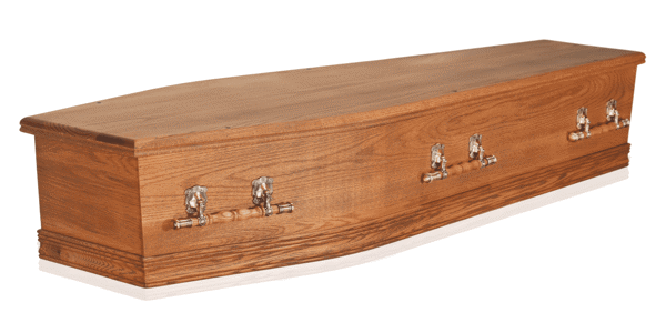 Oak natural oiled. Oxford Casket