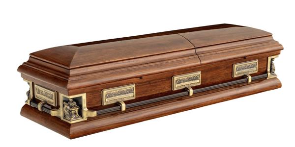 Paulownia colour Walnut. Pieta casket