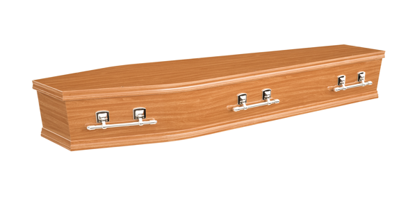 Colour Teak. Richmond Teak Casket
